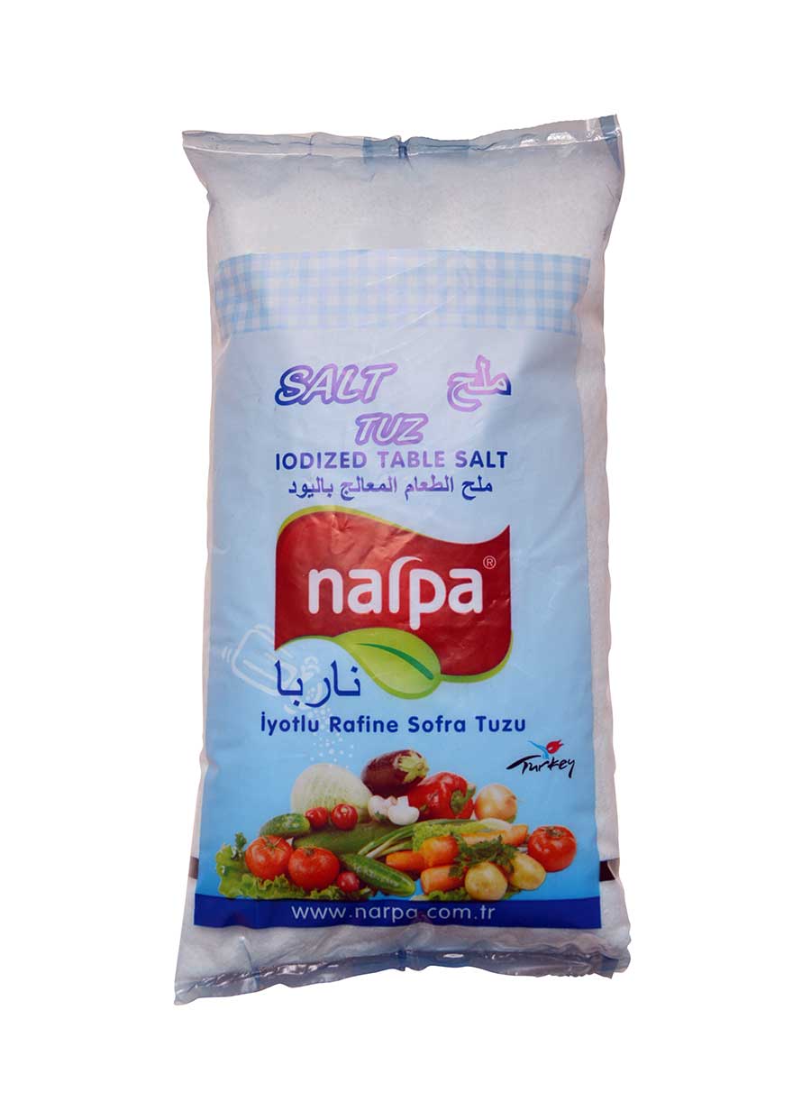 İyotlu Rafine Sofra Tuzu