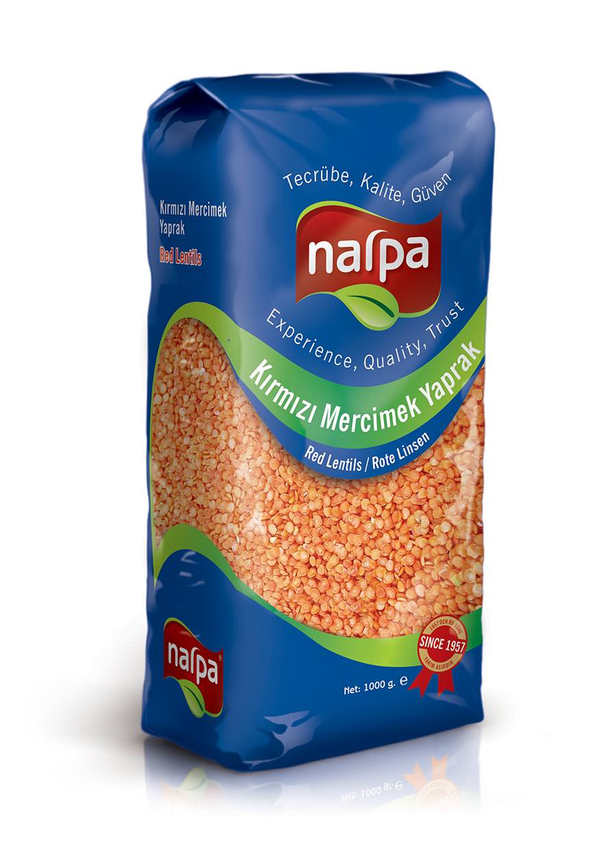 Kırmızı Mercimek Yaprak